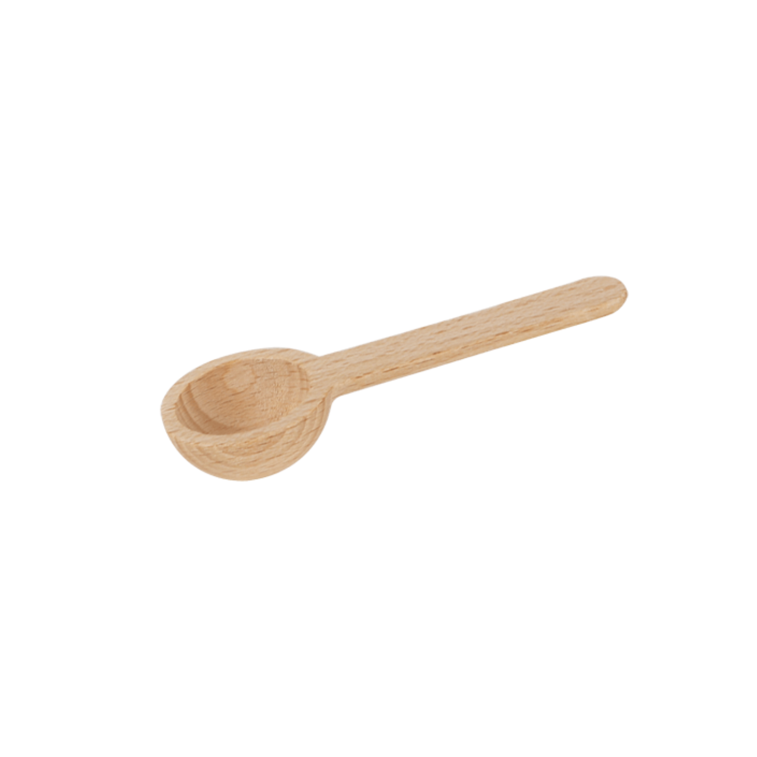 Beechwood Coffee Scoop Round